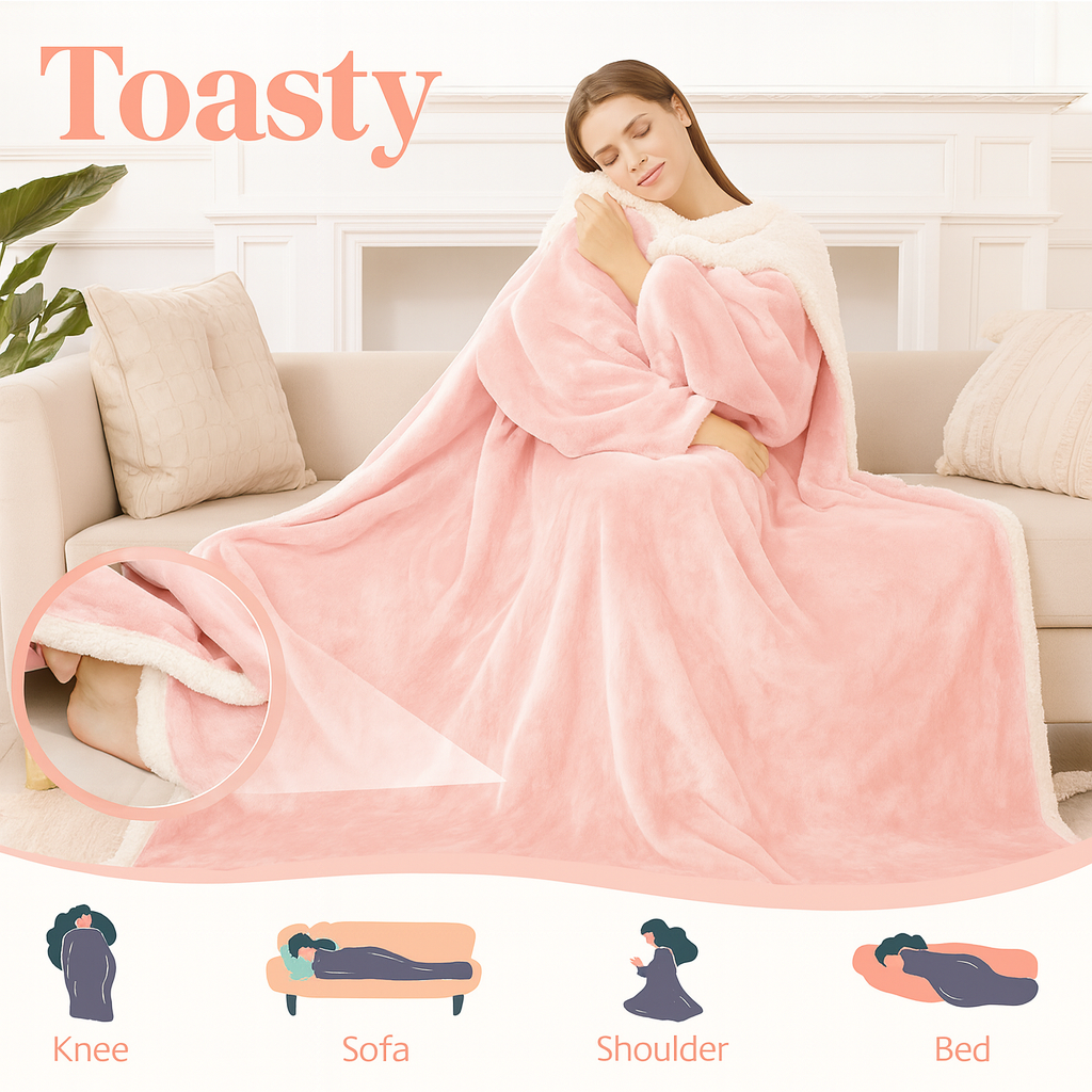 The Toasty Heated Blanket