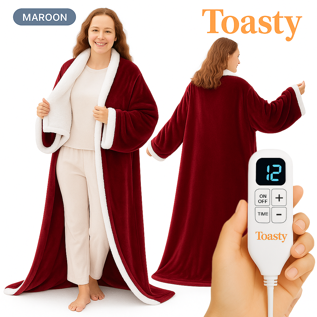 The Toasty Heated Blanket